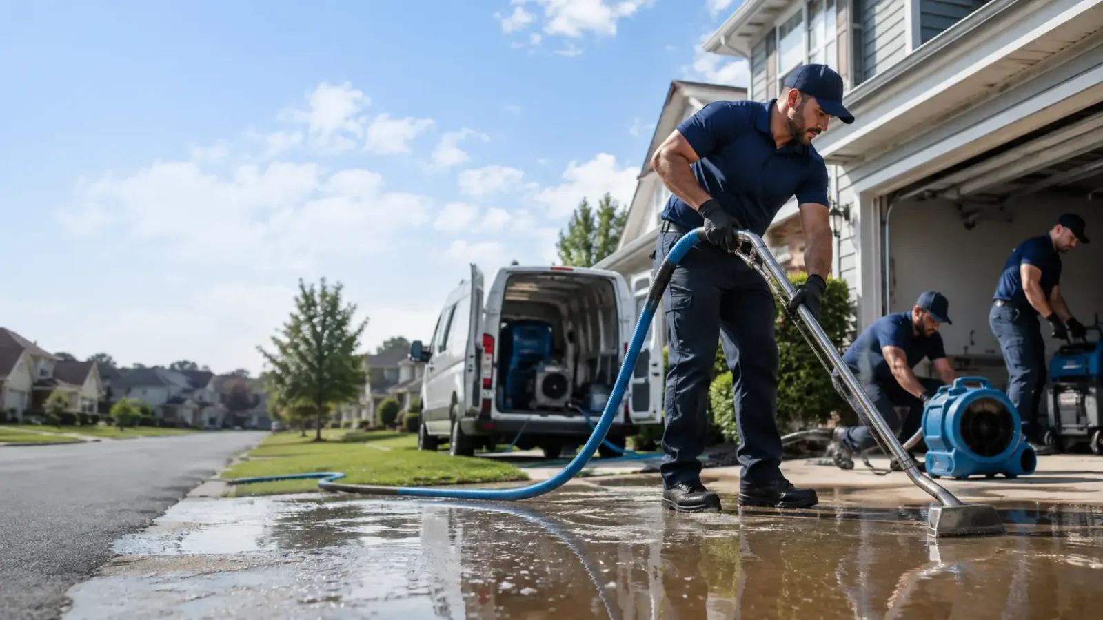 Storm-Related Flood Cleanup in Pinsonfork, KY